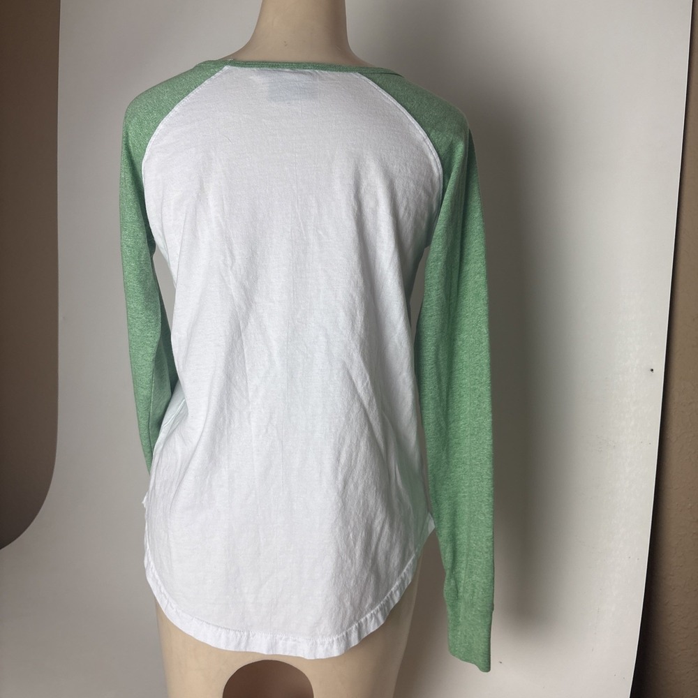 Guinness Official T-Shirt Womens Small cotton long sleeve raglan baseball tee - Picture 5 of 9